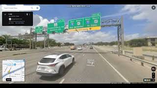 Connally Loop Interstate 410 Exits 21 to 9 outer loop [upl. by Dnivra]