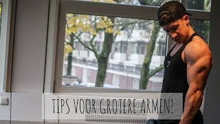 5 OEFENINGEN VOOR GROTERE ARMEN TRICEPS [upl. by Yrome]