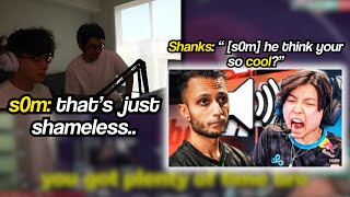 Shanks and s0m reacts to NRgs saddest LOST vs C9 [upl. by Trellas]