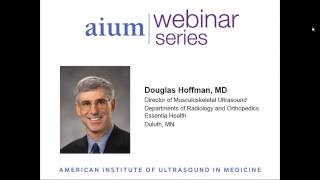 AIUMAMSSM Webinar The Sonographic Evaluation of Greater Trochanteric Pain Syndrome [upl. by Niamrahc288]