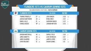 Flinders 1sts v Carrum Downs 1sts [upl. by Ancelin943]