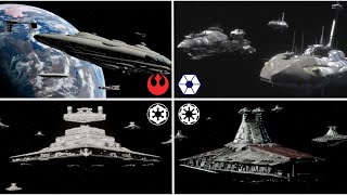 Main Factions Fleet Arrival  Star Wars Animation [upl. by Estele]