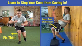 1 Quad Exercise to Fix Knee Pain  Keep Knees from Caving In Valgus Knee [upl. by Elleda]