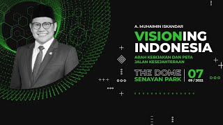 VISIONING INDONESIA quotArah Kebijakan dan Peta Jalan Kesejahteraanquot  A Muhaimin Iskandar [upl. by Anihsit294]