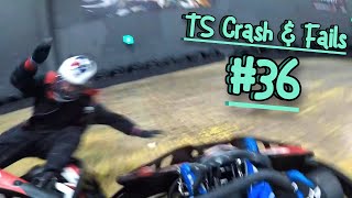 TeamSport Go Kart crash amp fails Compilation 36 [upl. by Emelun]