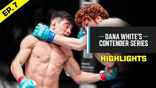 IMPRESSIVE Highlights From Dana Whites Contender Series 👀 [upl. by Eniliuqcaj]