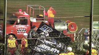 Tim Kaeding Classic Sprintcar Victory Donuts Premier Speedway 2612014 [upl. by Werdna]