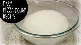 Quick and EASY Pizza Dough Base Recipe [upl. by Missy]