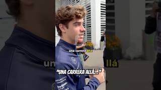 🏁🔥EL SUEÑO Y PEDIDO DE COLAPINTO TENER UNA CARRERA EN ARGENTINA ¿ES POSIBLE [upl. by Derinna]