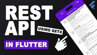 REST API with Flutter  Fetch Data from API using Dio Internet Connectivity Check Dio with GetX [upl. by Waly]