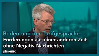 Prof Bardt Institut der deutschen Wirtschaft über Tarifgespräche im deutschlandweiten Kontext [upl. by Ttenaj986]