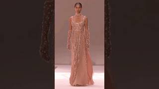 Aviana M walking for Elie Saab Fallwinter 202223 Couture show [upl. by Mile635]