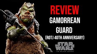 Ep250 Star Wars The Black Series Gamorrean Guard ROTJ 40th Anniversary REVIEW [upl. by Ackley442]