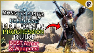 MHW Iceborne Full Progressional Set Guide 2024 NO FATALISSAFIKULVEALATREON NEEDED [upl. by Yeca]