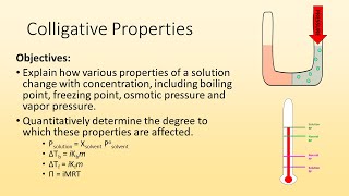 Colligative Properties [upl. by Vaden789]