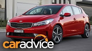 2017 Kia Cerato review  CarAdvice [upl. by Ahsiena]