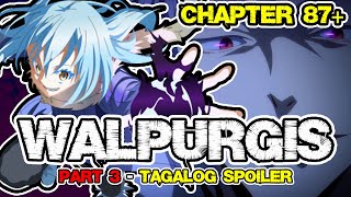 RIMURU vs CLAYMAN  WALPURGIS  Tagalog Spoiler  Tensura Light Novel  Manga Chapter 87 [upl. by Rafaello40]