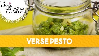 VERSE PESTO  Sonja Bakker recept [upl. by Htebazileharas]