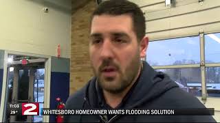 Whitesboro homeowner wants flooding solution [upl. by Ivie]