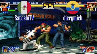 FT5 kof99 SatoshiTV MX vs dicrymich EC King of Fighters 99 Fightcade Jun 12 [upl. by Mal295]