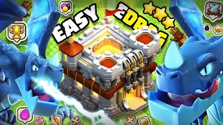 New Th11 Epic Electro Mayhem Attack  Th11 Edrag Attack Startegy 2024 [upl. by Judas]