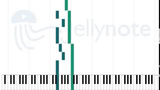 Lamour Toujours  Gigi D’Agostino Sheet Music [upl. by Nohj]