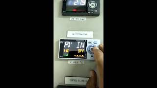 Quick setting controller Yokogawa UM33A temperature control Thermocouple k2 with Retrans PV1 [upl. by Analaj]