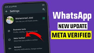 WhatsApp meta verified update  WhatsApp new update  Meta verified subscriptions 2024 [upl. by Ed205]