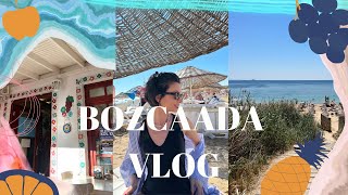 BOZCAADA VLOG  adada bir gün [upl. by Haret966]