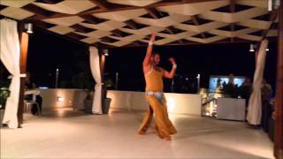 azad kaan at Dahab Dance Festival in Crete 2015 [upl. by Avlem]