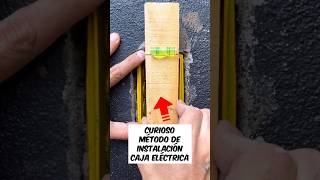 Instalación Precisa de Caja Eléctrica empotrada [upl. by Edvard]