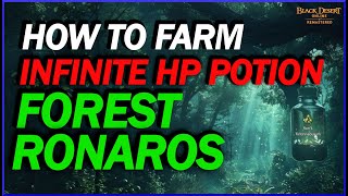 BDO The Secrets Of Forest Ronaros  How To Obtain The Rons Tintinnabulum for the Infinite Hp Pot [upl. by Hael]