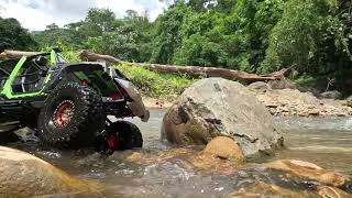 JEEP WRANGLER 4X4 110 OFF ROAD ADVENTURE RIVER PAILIN [upl. by Amihc382]