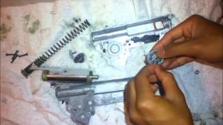 How To Reassemble a V3 Gearbox Trigger [upl. by Einhapets]