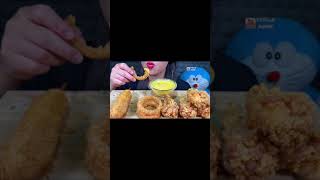 ASMR EATING MUKBANG shorts [upl. by Ettecul]