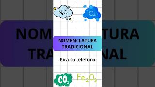 Nomenclatura Tradicional química nomenclaturaquímica nomenclaturadeóxidos [upl. by Polivy]