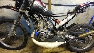 DementedxTuning Twinrar first start Twin cylinder AM6  MK Pro Race [upl. by Aisats]