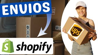 Cómo CONFIGURAR los ENVIOS nacionales e internacionales en SHOPIFY 🚚 [upl. by Esened]