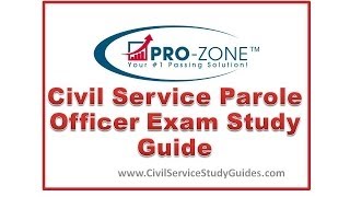 Civil Service Parole Officer Exam Study Guide [upl. by Ahtera518]