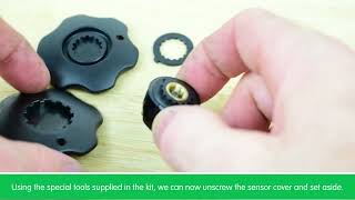 How to Replace the Battery on External Sensor of the Oricom TPS10 Tyre Pressure Monitoring System [upl. by Ibbor]