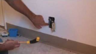 Removing a quotdamagedquot electrical outlet box [upl. by Nyad780]