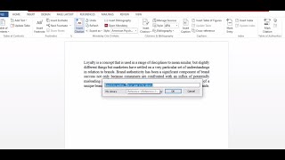 Intext citation Using Mendeley Desktop Software to automate your citations [upl. by Bliss]