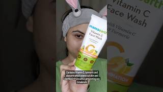 Mamaearth Vitamin C Face Wash Review and demo alamodebyheraaqeel [upl. by Secnarf966]