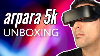 THE FUTURE OF VR  Arpara 5K Unboxing amp First Impressions  MicroOLED Will Rule Them All [upl. by Marley]