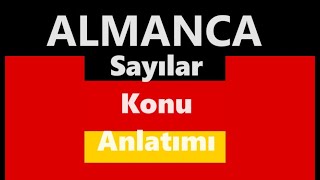 Almanca Sayılar Konusu [upl. by Ezechiel408]