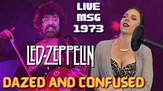 Dazed and Confused LIVE MSG 1973 Led Zeppelin Reaction Madison Square Garden  first time hearing [upl. by Releehw]