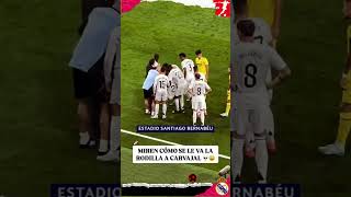 ASÍ SE VIO LA LESION DE CARVAJAL REAL MADRID 20 VILLARREAL LALIGA [upl. by Rosenblum]