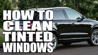 How To Clean Tinted Windows  Mastersons Car Care Glass Cleaner  Auto Detailing [upl. by Pugh]