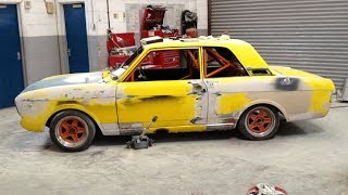 1968 Ford Cortina Mk2 Zetec Turbo Build Project [upl. by Loree721]