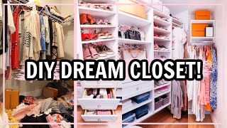 ULTIMATE DREAM CLOSET TOUR CLOSET MAKEOVER Before and After ORGANIZATION IDEAS  Alexandra Beuter [upl. by Clarissa]